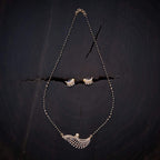 Zircon Mangalsutra Experience the purity