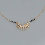 Zircon Mangalsutra Adjustable Chain