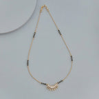 Zircon Mangalsutra Adjustable Chain