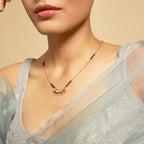 Zircon Mangalsutra Adjustable Chain