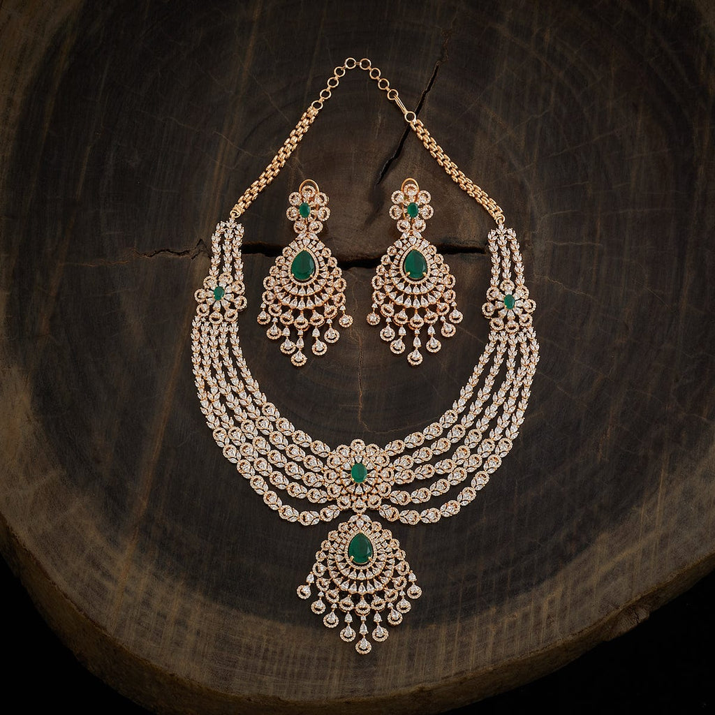 Zircon Necklace Hangings Earring