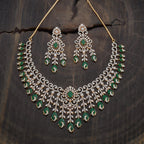 Zircon Necklace Push Back