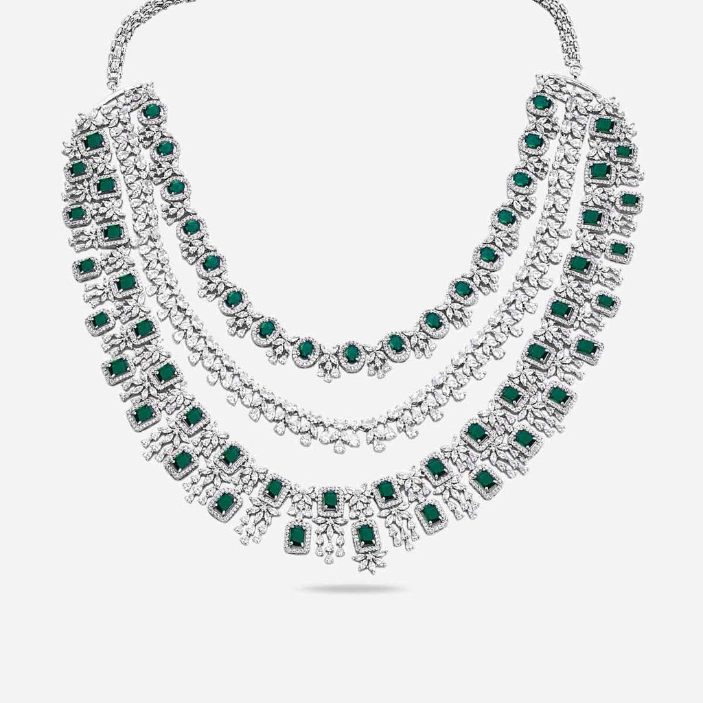 Zircon Necklace confident and royal vibes they give to the wearers