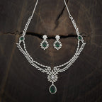 Zircon Necklace shimmer brightly