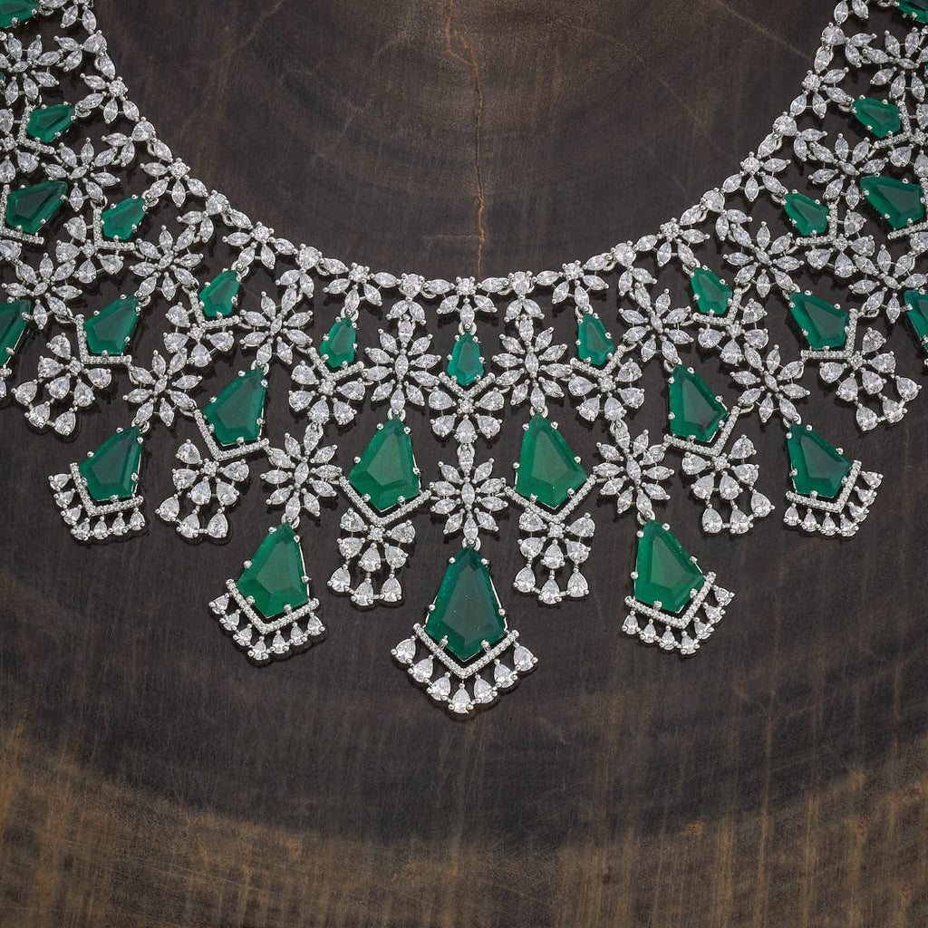 Zircon Necklace Adjustable Chain