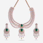 Zircon Necklace colourful zircon stones