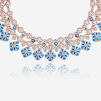 Meenakari Zircon Necklace