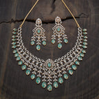 Zircon Necklace Push Back