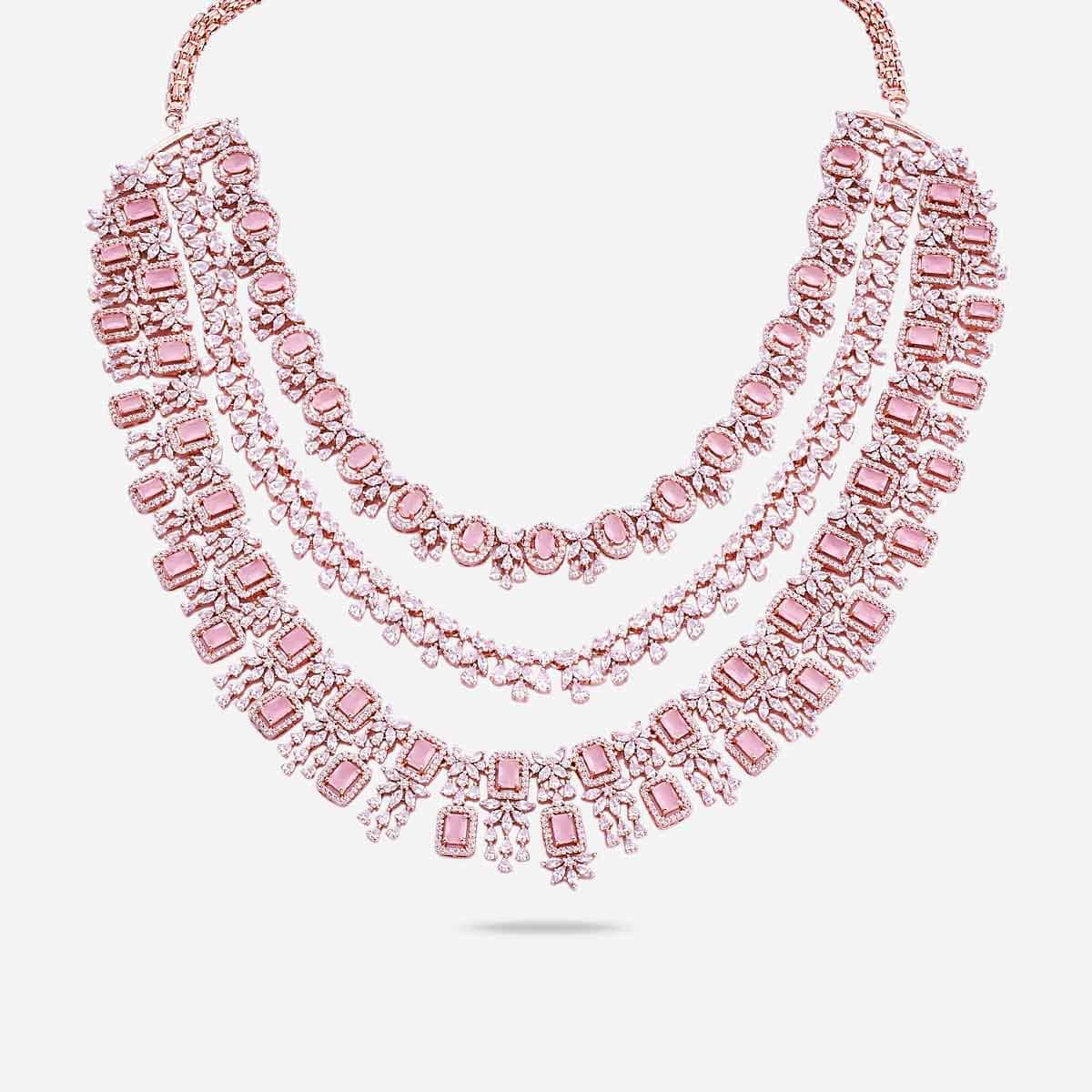 Zircon Necklace confident and royal vibes they give to the wearers