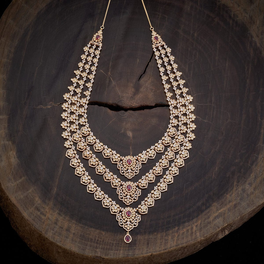 Zircon Necklace Style Layered