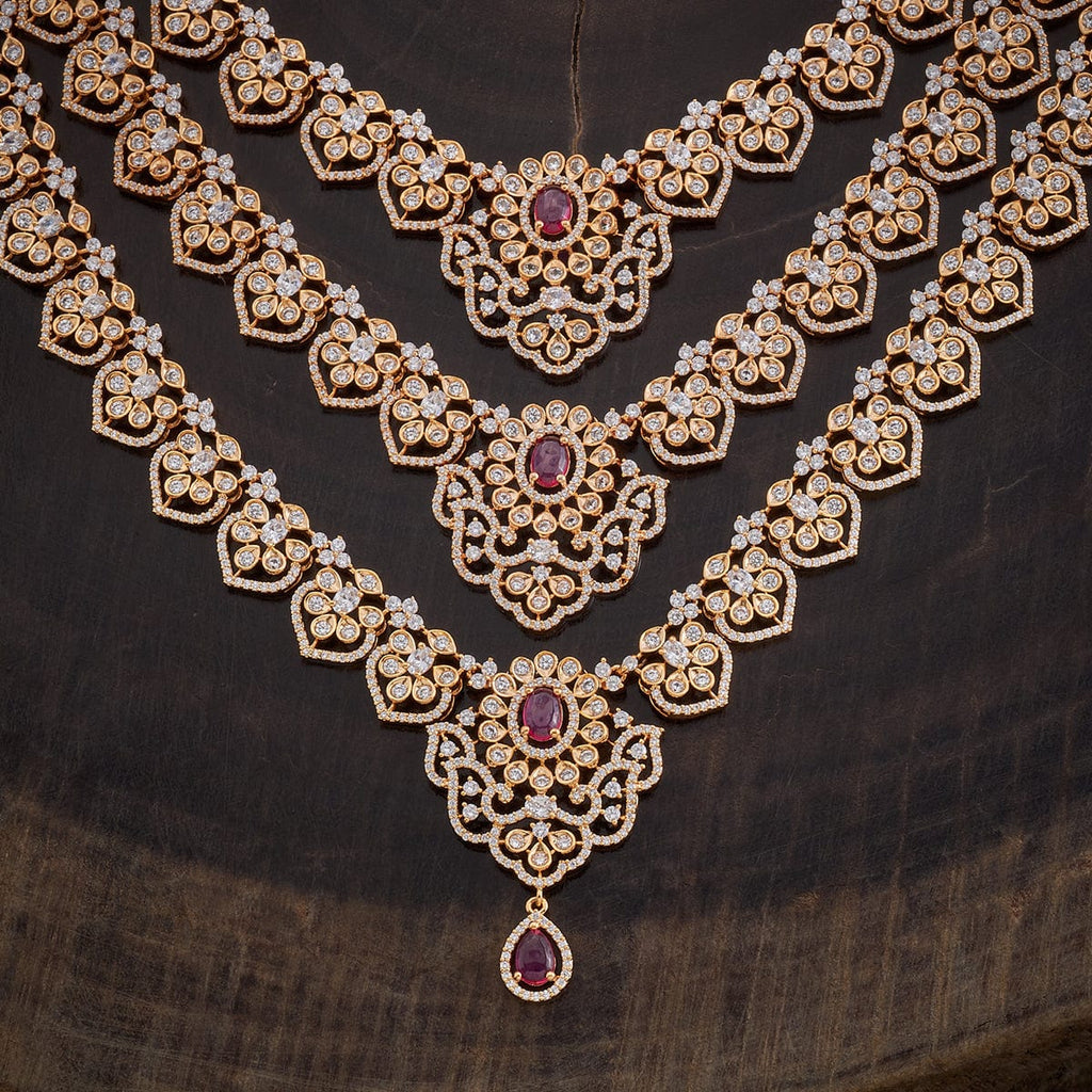 Zircon Necklace Style Layered