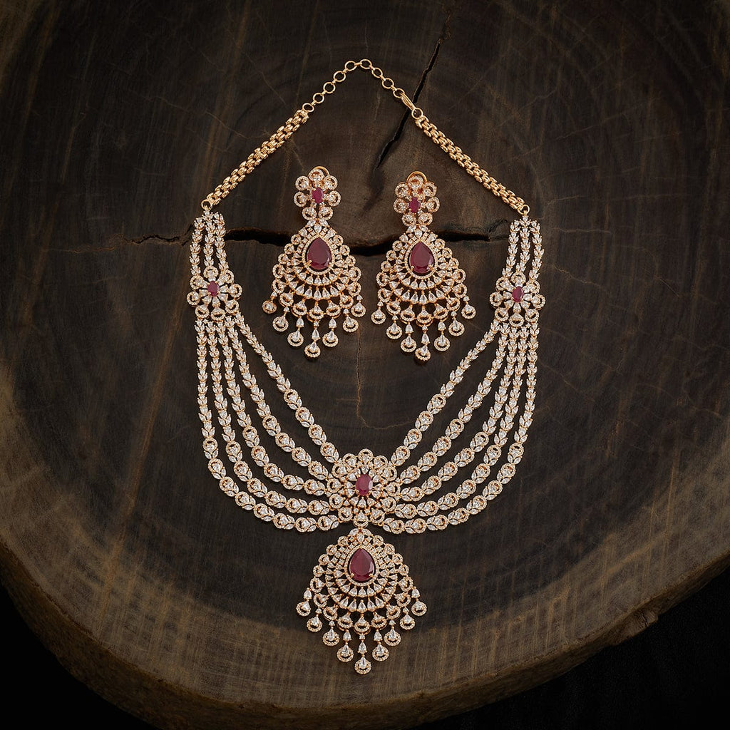 Zircon Necklace Hangings Earring