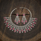 Zircon Necklace Short Necklaces