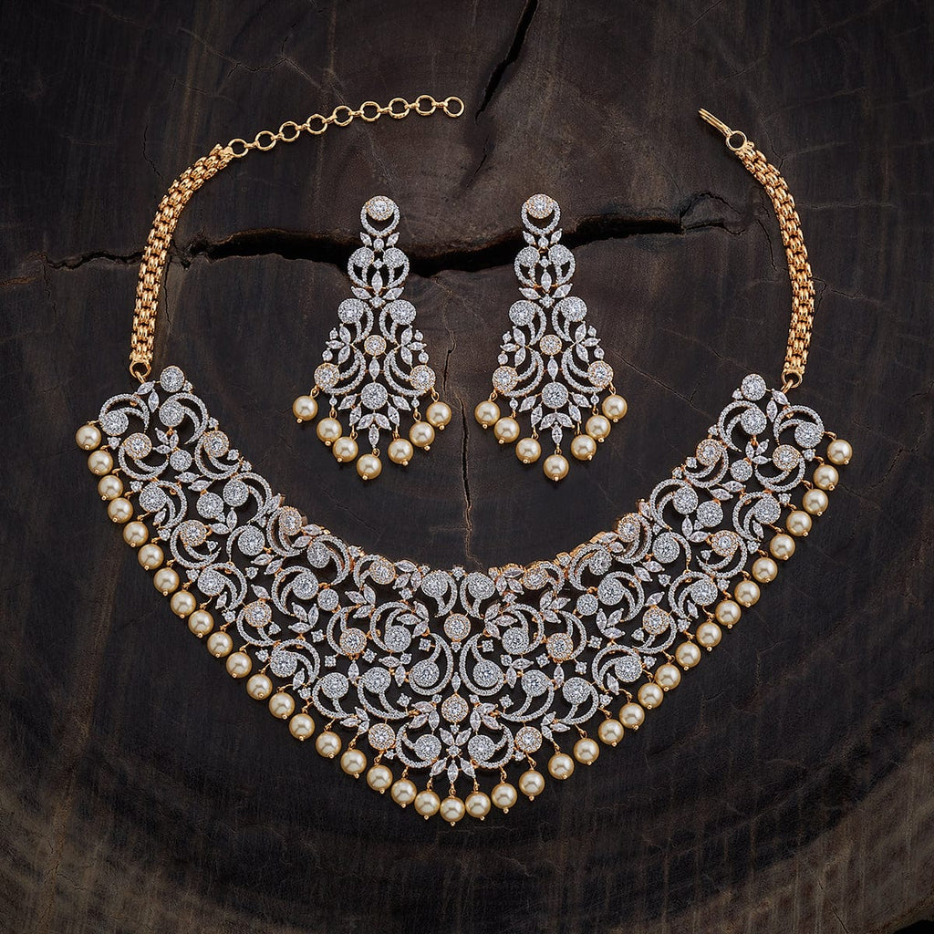 Zircon Necklace Crafted with finesse