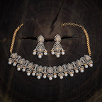 Zircon Necklace  zircon set features