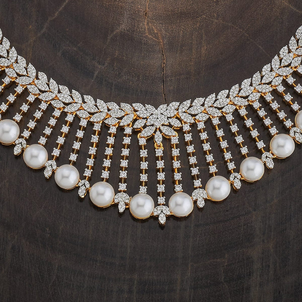 Zircon Necklace Adjustable Chain