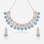 Meenakari Zircon Necklace