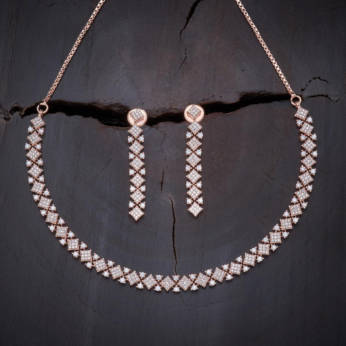 Zircon Necklace Hangings Style