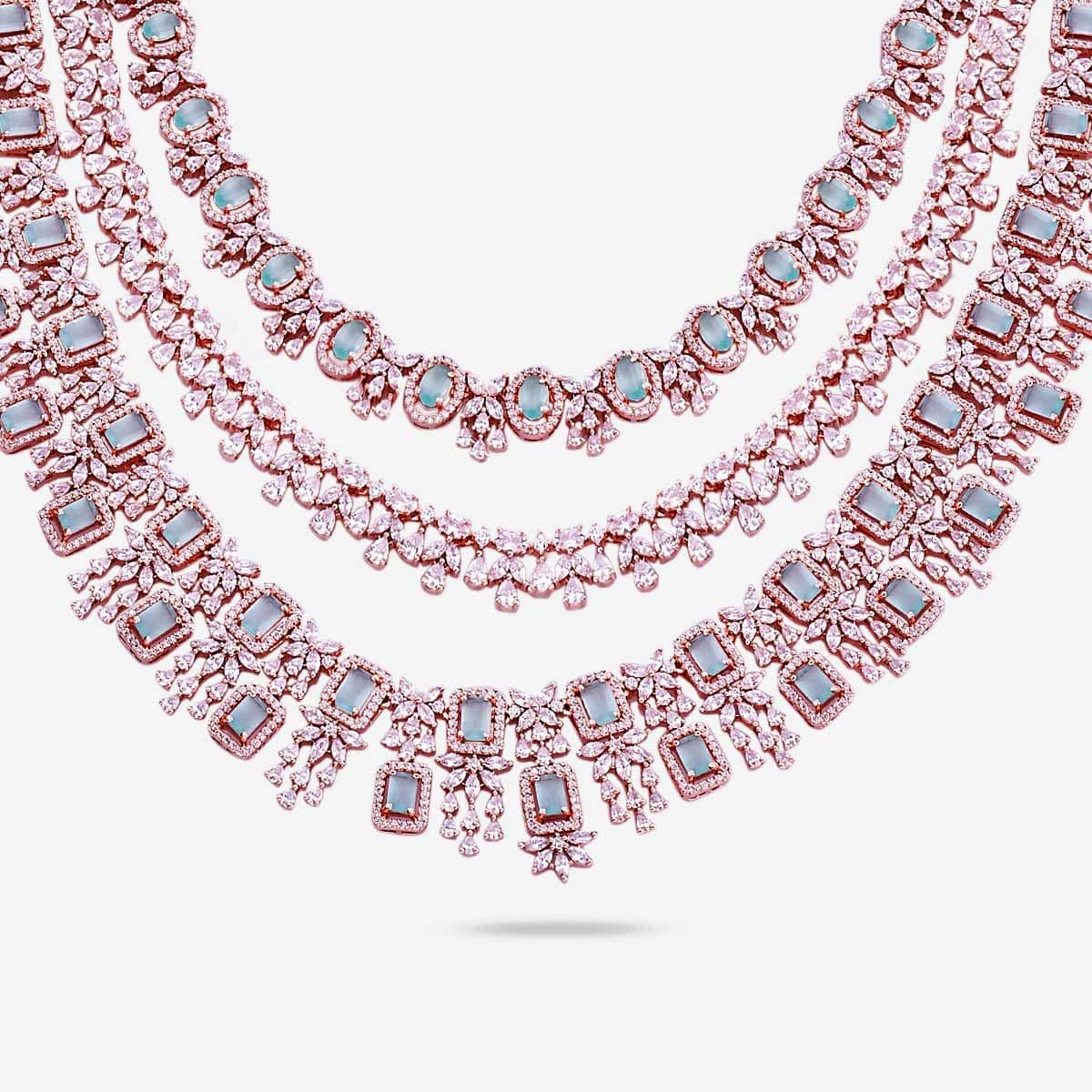 Zircon Necklace confident and royal vibes they give to the wearers