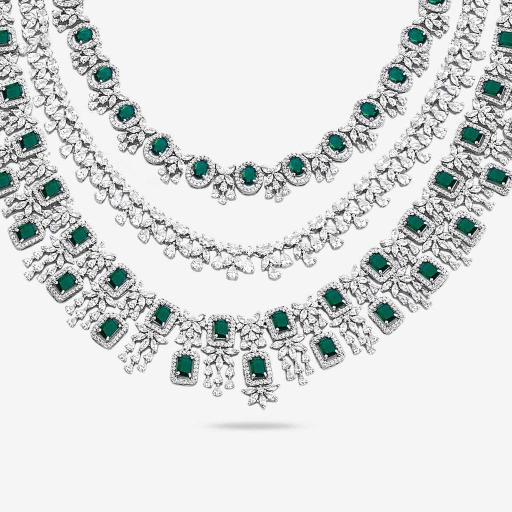 Zircon Necklace confident and royal vibes they give to the wearers
