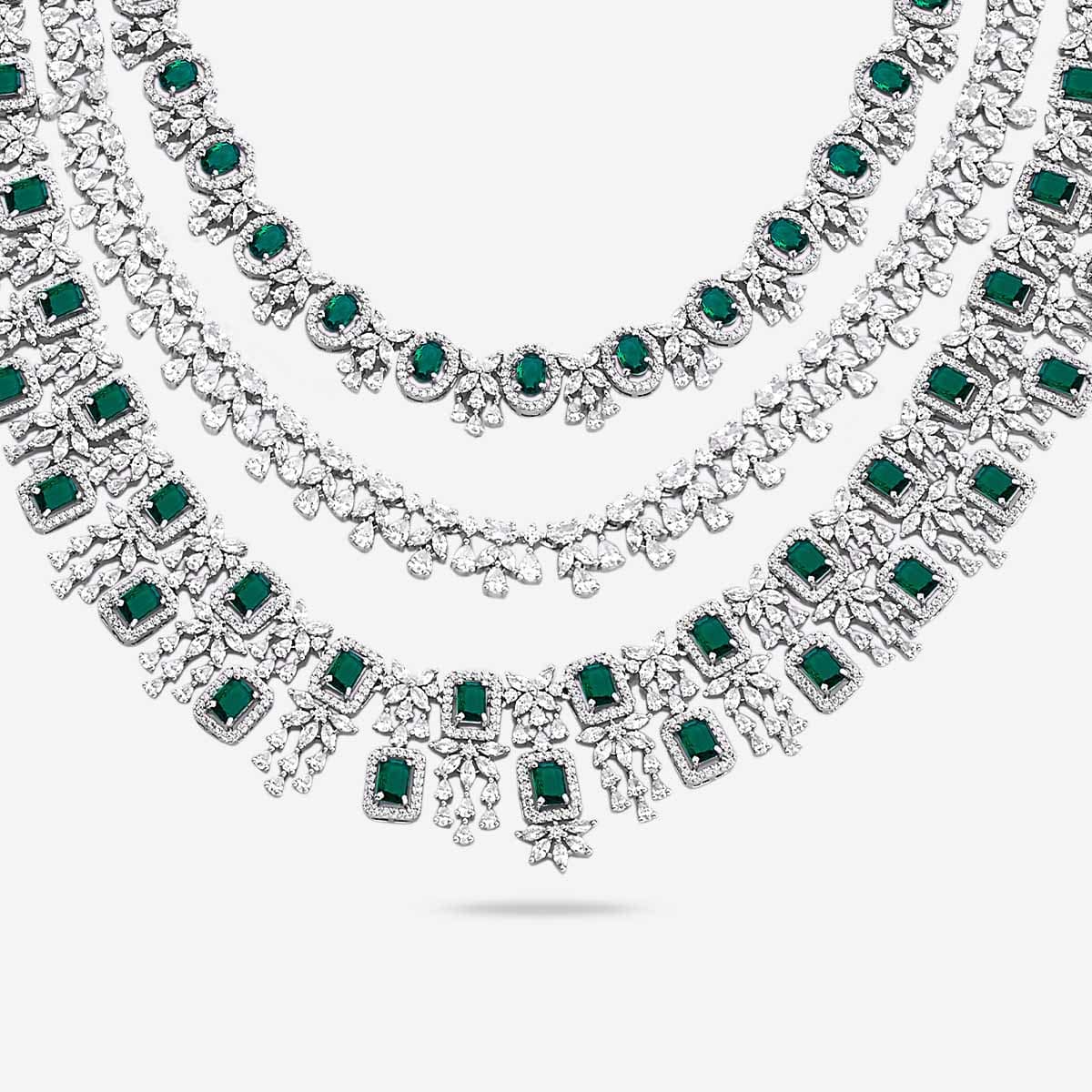 Zircon Necklace confident and royal vibes they give to the wearers