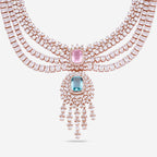 Zircon Necklace colourful zircon stones