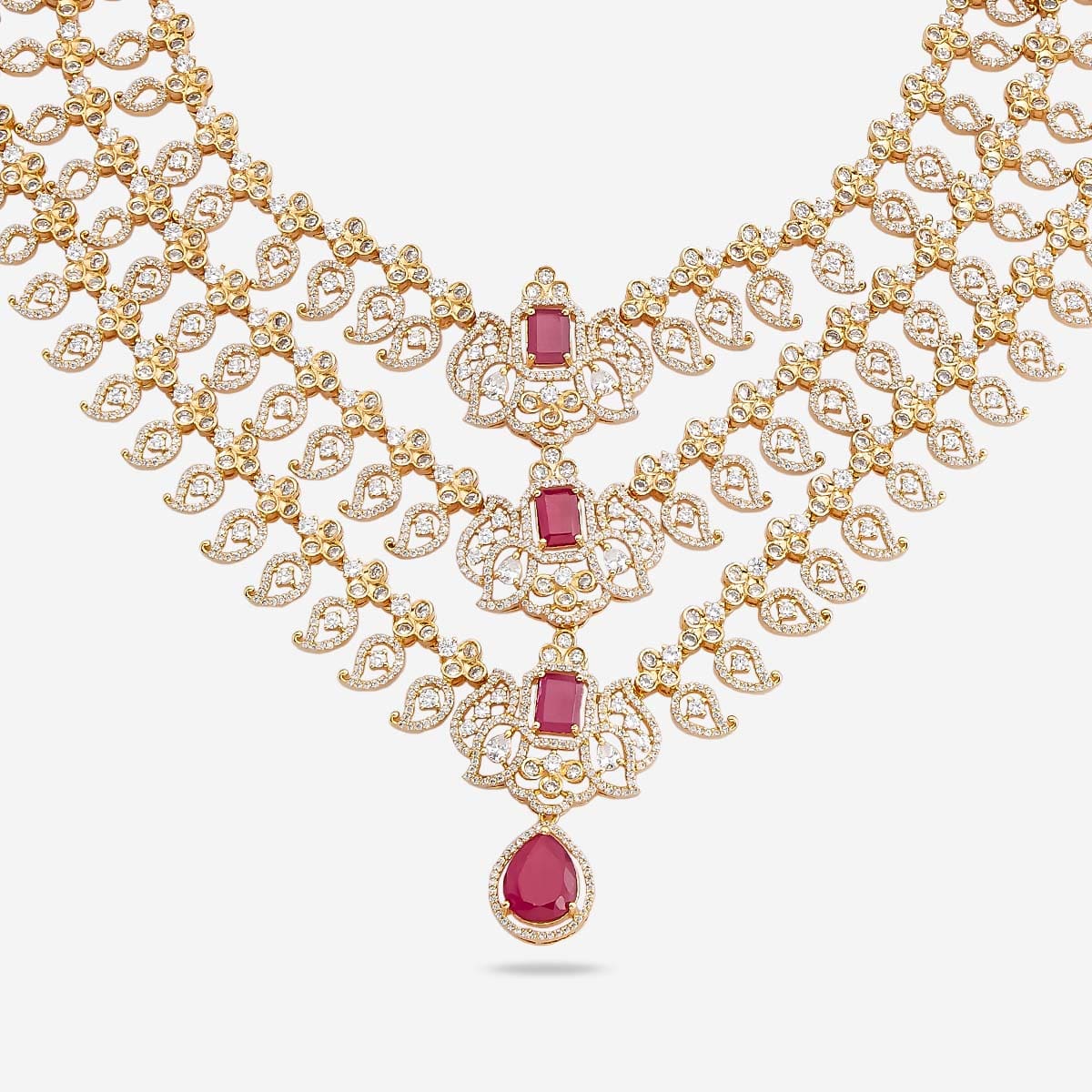 Zircon Necklace perfectly compliments your outfit