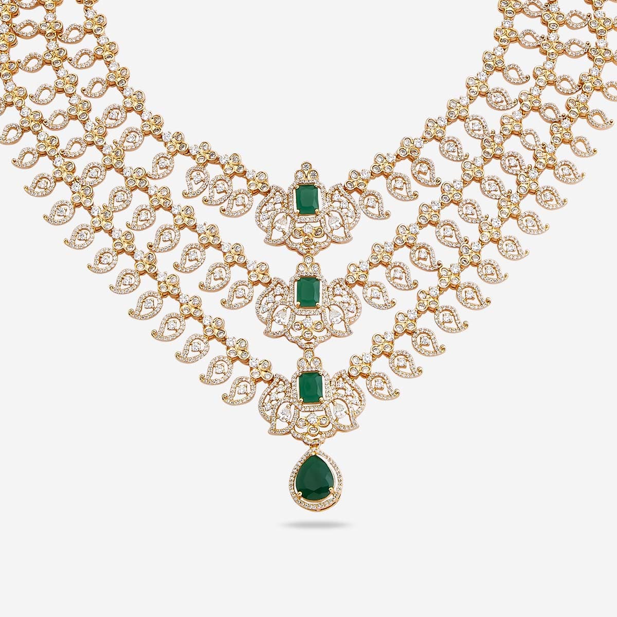Zircon Necklace perfectly compliments your outfit