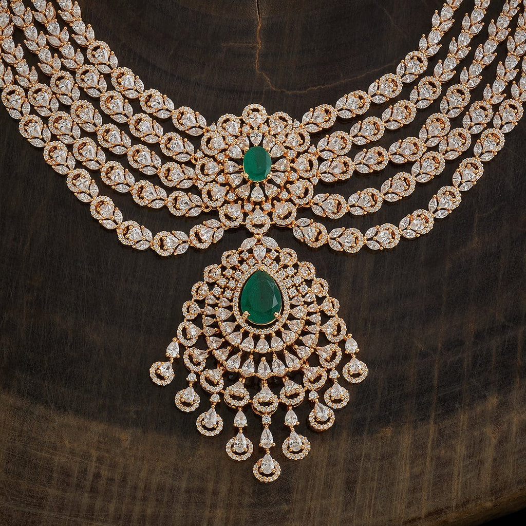 Zircon Necklace Hangings Earring