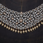 Zircon Necklace intricate design
