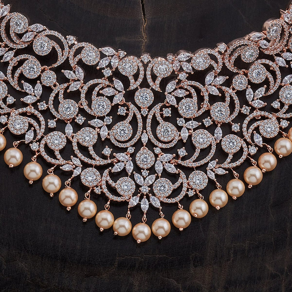 Zircon Necklace Crafted with finesse