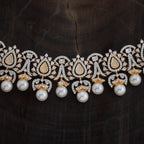 Zircon Necklace  zircon set features