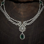 Zircon Necklace shimmer brightly