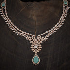 Zircon Necklace shimmer brightly
