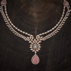 Zircon Necklace shimmer brightly