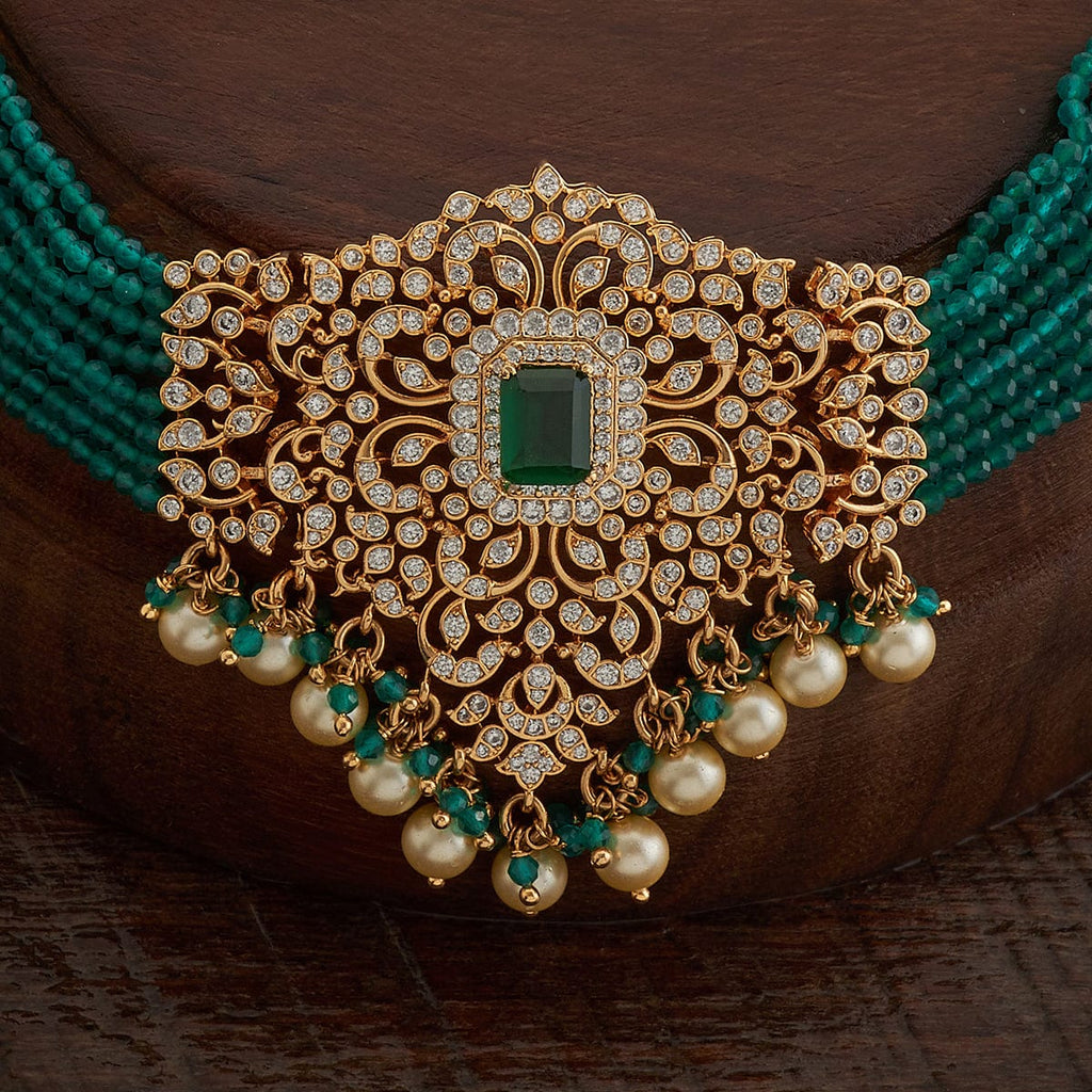 Zircon Necklace Chain Chokers Necklaces Style