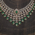 Zircon Necklace Push Back