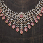Zircon Necklace Push Back