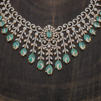 Zircon Necklace Push Back
