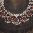 Zircon Necklace Closure Earring