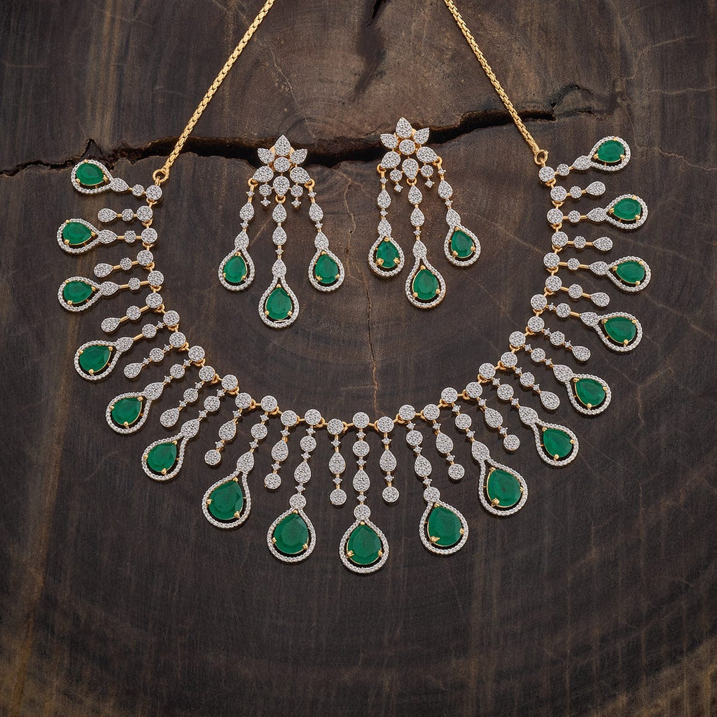 Zircon Necklace Short