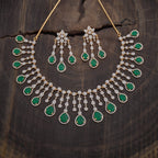 Zircon Necklace Short