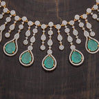 Zircon Necklace Short