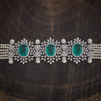 Zircon Necklace Stones Chain jewellery